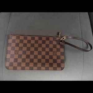 Louis Vuitton Damier Ebene wristlet